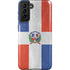 Dominican Republic Flag Distressed Galaxy S21 Plus 5G Pro Case